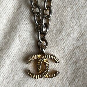 Vintage Chanel CC Pendant Necklace
